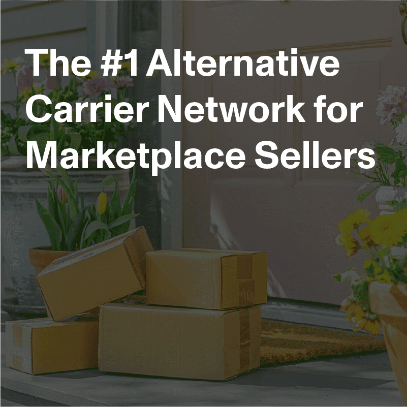 OnTrac Service Provider delivery package to residential address the next business day.