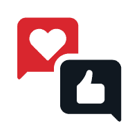 Surprise and Delight Like Button icon