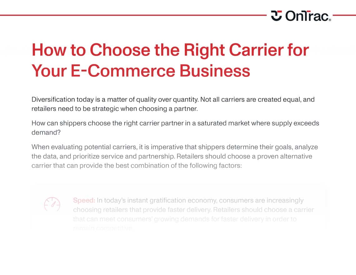 OnTrac Infographic